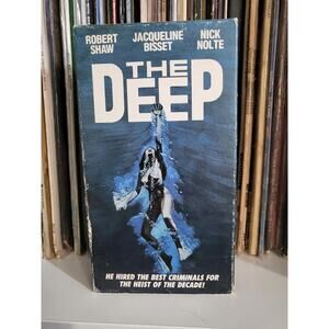 The Deep (VHS, 1999) Horror - Nick Nolte Robert Shaw Jacqueline Bisset